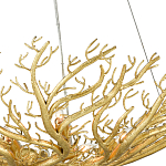 Люстра в форме золотой чаши из кораллов Coral Decor варинант исполнения - 1 | Loft Concept в Ижевске