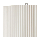 Настольная лампа с плиссированным цилиндрическим абажуром Tightened Waist варинант исполнения - 2 | Loft Concept в Ижевске