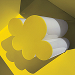 Настольная дизайнерская лампа Poltronova Passiflora Yellow Table Lamp варинант исполнения - 7 | Loft Concept в Ижевске