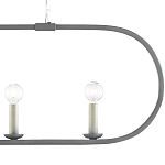 Люстра линейная в овальной раме Traditional Clean Lines варинант исполнения - 1 | Loft Concept в Ижевске