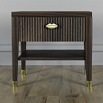 Прикроватная тумбочка с ящиком Elsa Dreams Walnut варинант исполнения - 5 | Loft Concept в Ижевске