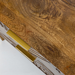 Прикроватная тумба с фактурным фасадом Termite варинант исполнения - 4 | Loft Concept в Ижевске