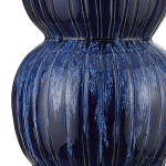 Настольная лампа с синим многослойным шарообразным корпусом Blue Glaze варинант исполнения - 1 | Loft Concept в Ижевске