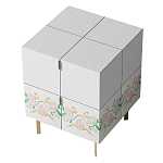 Тумба  Short Lemon Power White варинант исполнения - 2 | Loft Concept в Ижевске