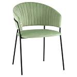 Стул в велюре фисташкового цвета Horizon варинант исполнения - 1 | Loft Concept в Ижевске