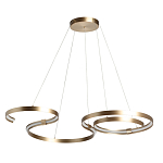 Люстра подвесная светодиодная в виде волнообразной ленты Ribbon Vortex варинант исполнения - 15 | Loft Concept в Ижевске