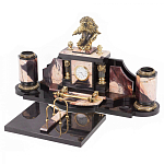 Настольный письменный набор из яшмы с декором в виде орла Manager Organizer варинант исполнения - 2 | Loft Concept в Ижевске