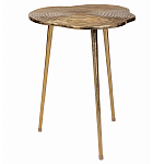 Металлический кофейный столик Puddle Gold варинант исполнения - 1 | Loft Concept в Ижевске