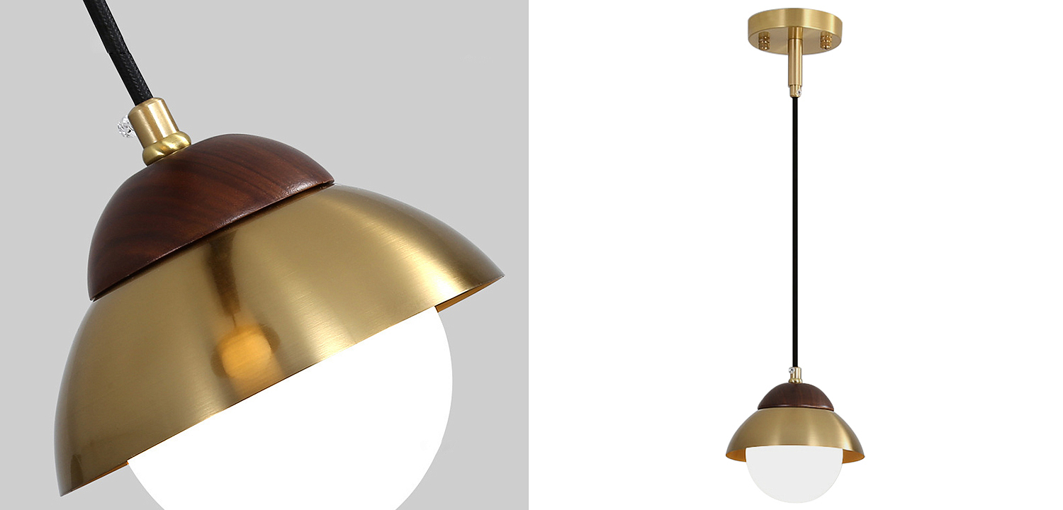 Подвесной светильник Roch Pendant Wooden Eco Light Подвесной светильник Roch Pendant Wooden Eco Light - Loft-Concept в Ижевске