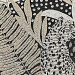 Мебельная ткань Шенилл коричневый принт 280 см T2-146 варинант исполнения - 2 | Loft Concept в Ижевске