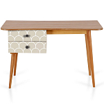 Письменный стол с принтом на ящиках Elise Desk варинант исполнения - 4 | Loft Concept в Ижевске