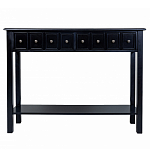 Черная консоль с выдвижными ящиками Monica варинант исполнения - 1 | Loft Concept в Ижевске