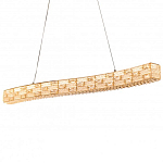 Люстра волнистой формы с текстурной огранкой Reflection of Reality варинант исполнения - 2 | Loft Concept в Ижевске