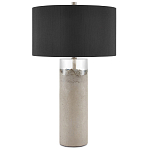 Настольная лампа на сером бетонном основании Delicate Brutality варинант исполнения - 2 | Loft Concept в Ижевске