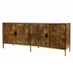 Широкая тумба с фактурным фасадом Termite варинант исполнения - 6 | Loft Concept в Ижевске