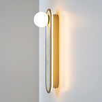 Бра перламутровый с плафоном Lunaris 45 см варинант исполнения - 6 | Loft Concept в Ижевске