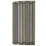 Бра с абажуром из панелей белого молочного стекла Stunned by Light варинант исполнения - 4 | Loft Concept в Ижевске