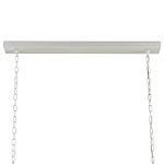 Люстра белая прямоугольная с абажурами в виде цветков тюльпана White Tulips варинант исполнения - 6 | Loft Concept в Ижевске