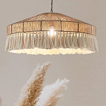 Люстра круглая плетеная с кисточками Dome Sun Glow варинант исполнения - 2 | Loft Concept в Ижевске