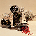 Шкатулка из эпоксидной смолы с цветами черная Epoxy Resin Pink Flowers Box Black варинант исполнения - 4 | Loft Concept в Ижевске