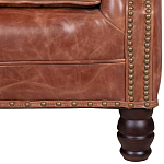 Кожаное кресло James Brown Leather Armchair варинант исполнения - 5 | Loft Concept в Ижевске