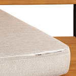 Двухместный диван из акации без подлоконтиков Amra варинант исполнения - 8 | Loft Concept в Ижевске