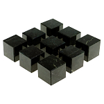 Камни для охлаждения виски из чёрного змеевика Natural Stone Cube варинант исполнения - 3 | Loft Concept в Ижевске