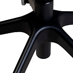 Стул с мягкой бежевой обивкой из велюра и подъемно-поворотным механизмом на черных колесиках Harper Beige варинант исполнения - 5 | Loft Concept в Ижевске