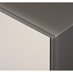 Комод со стеклянной столешницей и с выдвижными ящиками Minimalist Accent варинант исполнения - 3 | Loft Concept в Ижевске