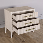 Тумба Primo  с тремя ящиками шпон Светлый дуб варинант исполнения - 4 | Loft Concept в Ижевске