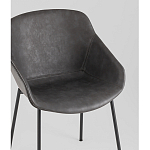 Стул Ashby экокожа серый варинант исполнения - 3 | Loft Concept в Ижевске