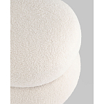 Пуф Полли S тедди белый варинант исполнения - 4 | Loft Concept в Ижевске