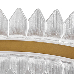 Люстра круглая с декоративными элементами в виде лепестков Round Light Flashing варинант исполнения - 8 | Loft Concept в Ижевске