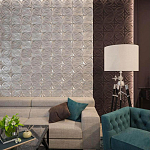 Гипсовая 3D панель с принтографией PM-37 варинант исполнения - 2 | Loft Concept в Ижевске