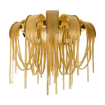 Бра с металиическими цепочками и дугообразными элементами Atlantis Chain варинант исполнения - 7 | Loft Concept в Ижевске