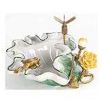 Чаша фигурная с обитателями леса и цветами Eden Garden варинант исполнения - 5 | Loft Concept в Ижевске