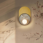 Бра с каменным диском в металлической раме Sandstone Painting варинант исполнения - 5 | Loft Concept в Ижевске