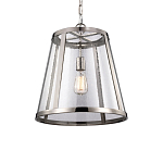 Подвесной светильник с прозрачным коническим стеклянным плафоном в современном стиле Feiss варинант исполнения - 1 | Loft Concept в Ижевске