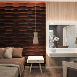 Гипсовая 3D панель с принтографией PM-03 варинант исполнения - 2 | Loft Concept в Ижевске