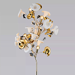 Торшер в виде белых и золотых цветов каллы Refined Taste of Light варинант исполнения - 2 | Loft Concept в Ижевске