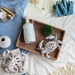 Статуэтка краб с детализированной текстурой в белом цвете Marine Accessories варинант исполнения - 7 | Loft Concept в Ижевске