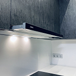 Угловой кухонный гарнитур Жемчужный белый Серый Clarke Kitchen Set White Grey варинант исполнения - 3 | Loft Concept в Ижевске