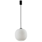 Подвесной светильник со стеклянным рельефным плафоном белый Perforated Glass 25 варинант исполнения - 2 | Loft Concept в Ижевске