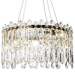 Круглая люстра с хрустальными подвесками Roul Crystal Round Chandelier варинант исполнения - 2 | Loft Concept в Ижевске