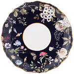 Чайный набор из фарфора темно-синий с рисунком цветов на 6 персон 12 предметов 280 мл Garden Whisper Porcelain Set  варинант исполнения - 2 | Loft Concept в Ижевске