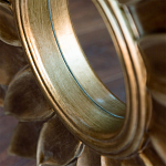 Зеркало-солнце с золотыми с лучами Rays of Peace варинант исполнения - 2 | Loft Concept в Ижевске