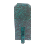 Часы погон ВС подарочные настольные из натурального камня Змеевик Military Clock варинант исполнения - 15 | Loft Concept в Ижевске