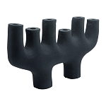 Подсвечник алюминиевый черный Ember варинант исполнения - 2 | Loft Concept в Ижевске