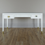 Письменный стол Elsa Dreams White Шпон дерево с двумя ящиками варинант исполнения - 1 | Loft Concept в Ижевске