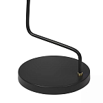 Торшер на изогнутом основании в сочетании черного и золотистого цвета Stable Base варинант исполнения - 4 | Loft Concept в Ижевске